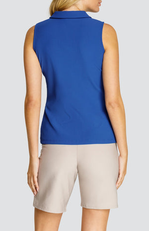 Genova Top - Oxford Blue