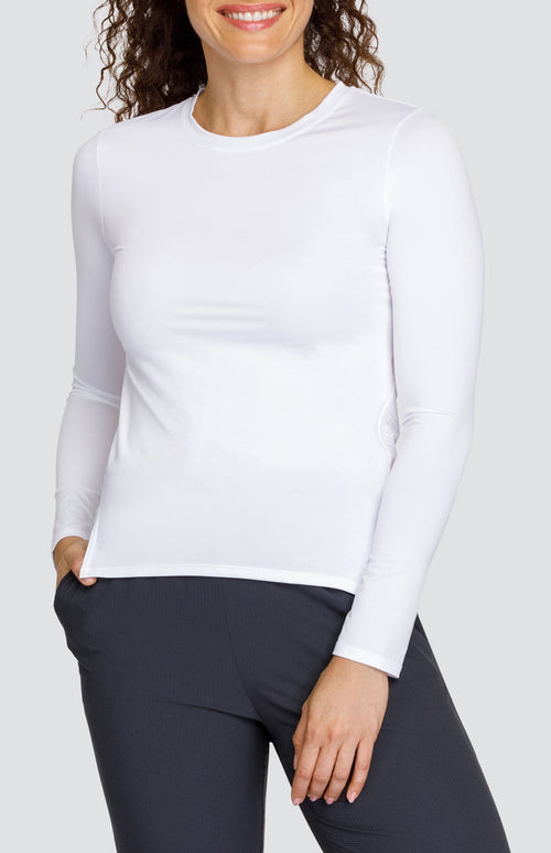 Gracen Top - Chalk White