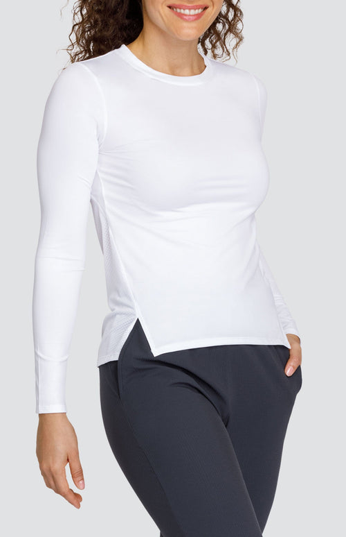 Gracen Top - Chalk White