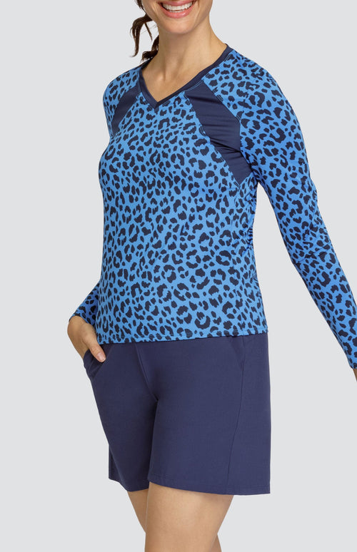 Prue Top - Ditsy Leopard