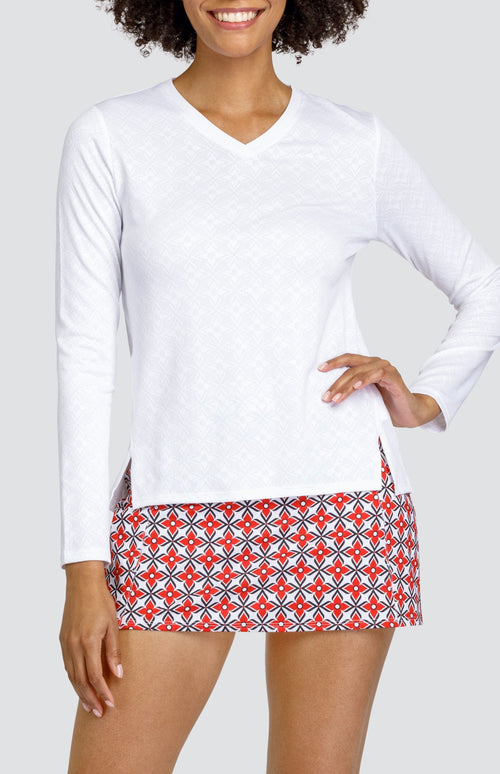 Santiago Top - Windmill Jacquard