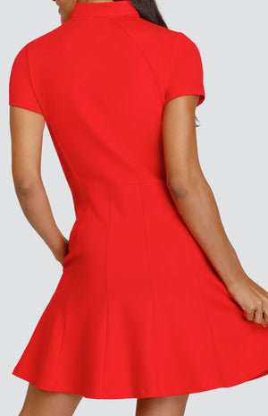 Lujah Dress - Lipstick Red - FINAL SALE