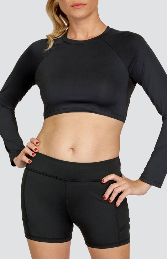 Sasha Layering Top - Onyx Black - FINAL SALE