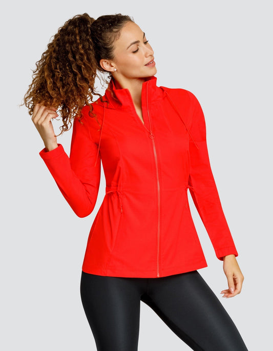 Nola Water Resistant Jacket - Flamenco