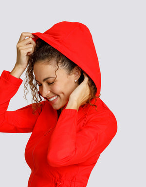 Nola Water Resistant Jacket - Flamenco