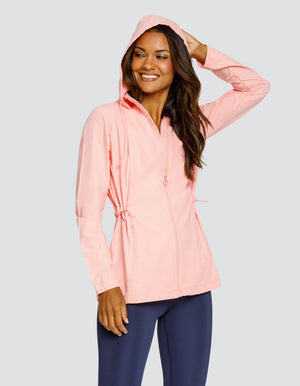 Veste imperméable Nola - Rose Quartz