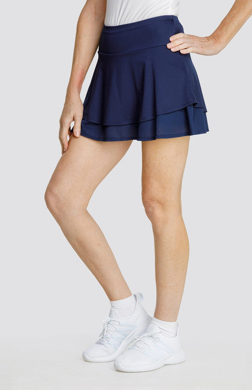 Lora 14.5" Skort - Navy Blue