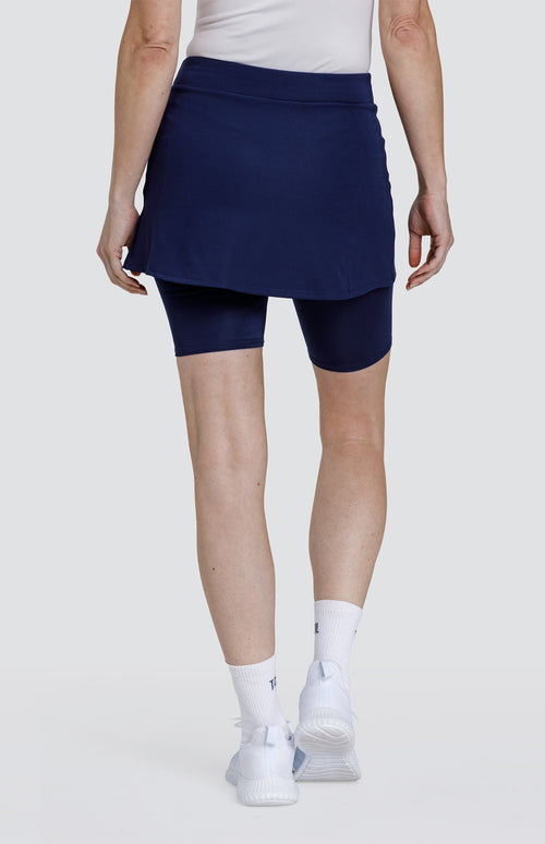 Beryl 13.5" Skort - Navy Blue