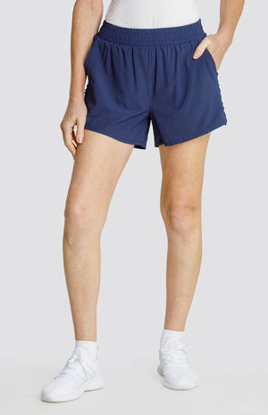 Roe 4" Short - Navy Blue