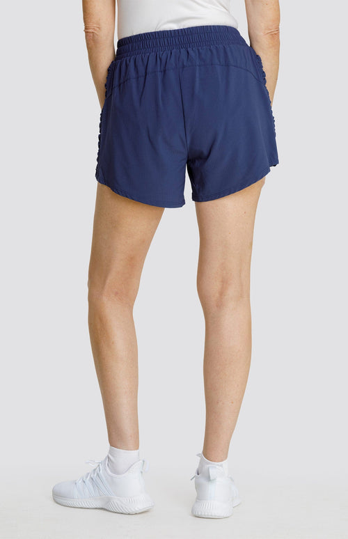 Roe 4" Short - Navy Blue