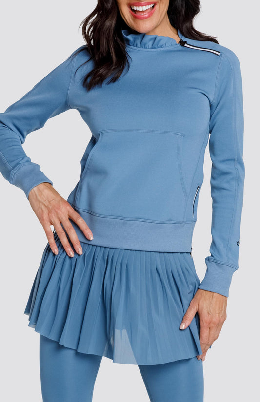 Condoleezza Copen Blue Pullover