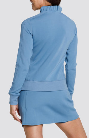 Condoleezza Copen Blue Pullover