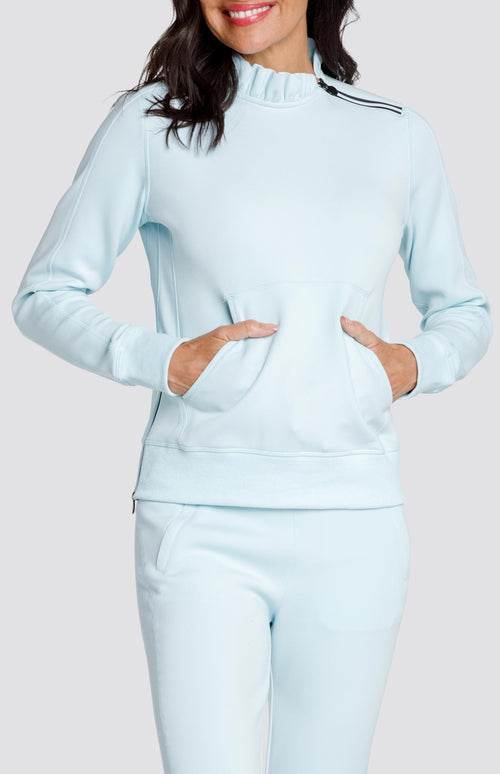Condoleezza Blue Glow Pullover