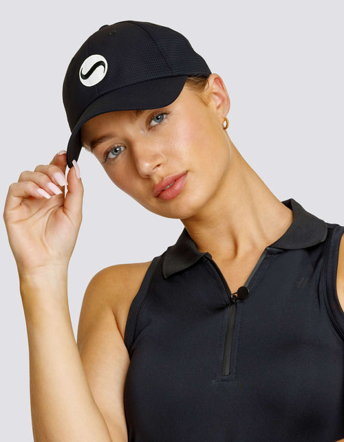 Queene Cap - Onyx Black