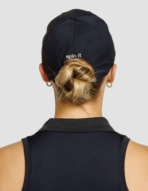 Queene Cap - Onyx Black