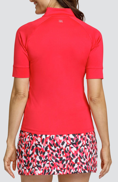 Atley Top - Teaberry