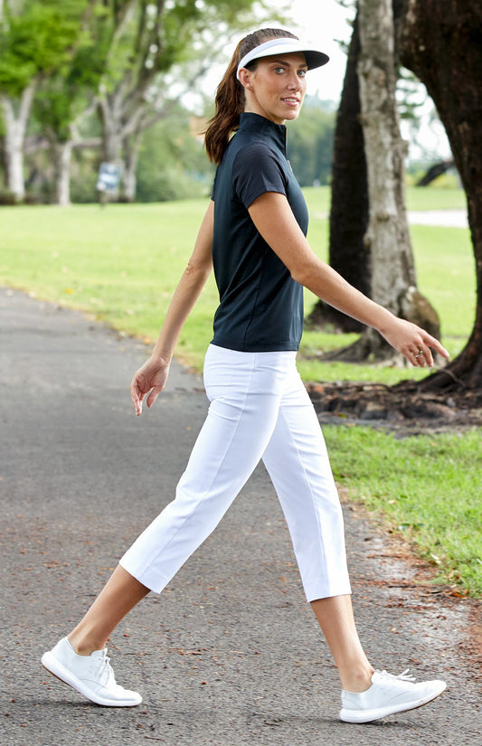 Mulligan Capri de 56 cm - Blanco Tiza