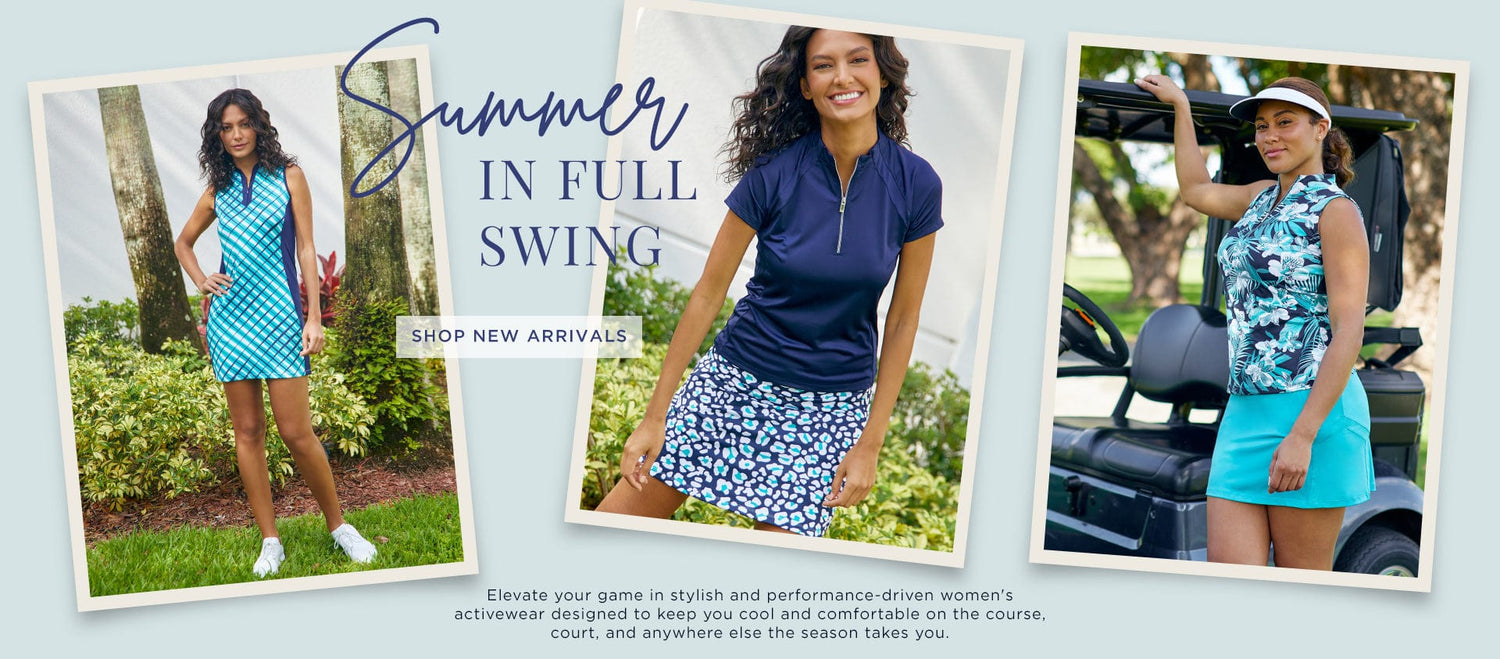 Women's Active Apparel: Golf  Tennis Tail Activewear