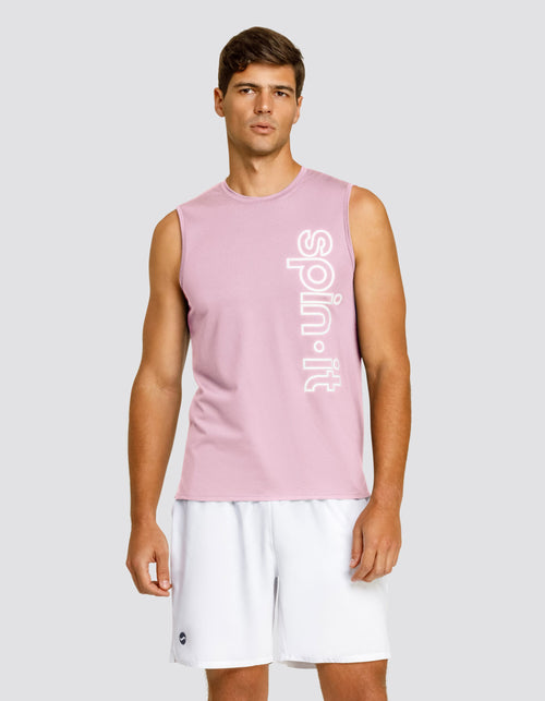 Josh Muscle Tank - Lavender Mist