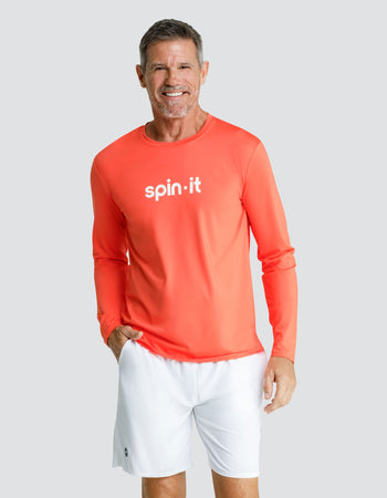 Henry Long Sleeve Top - MEN'S PICKLEBALL LONG SLEEVE TOP – TAIL