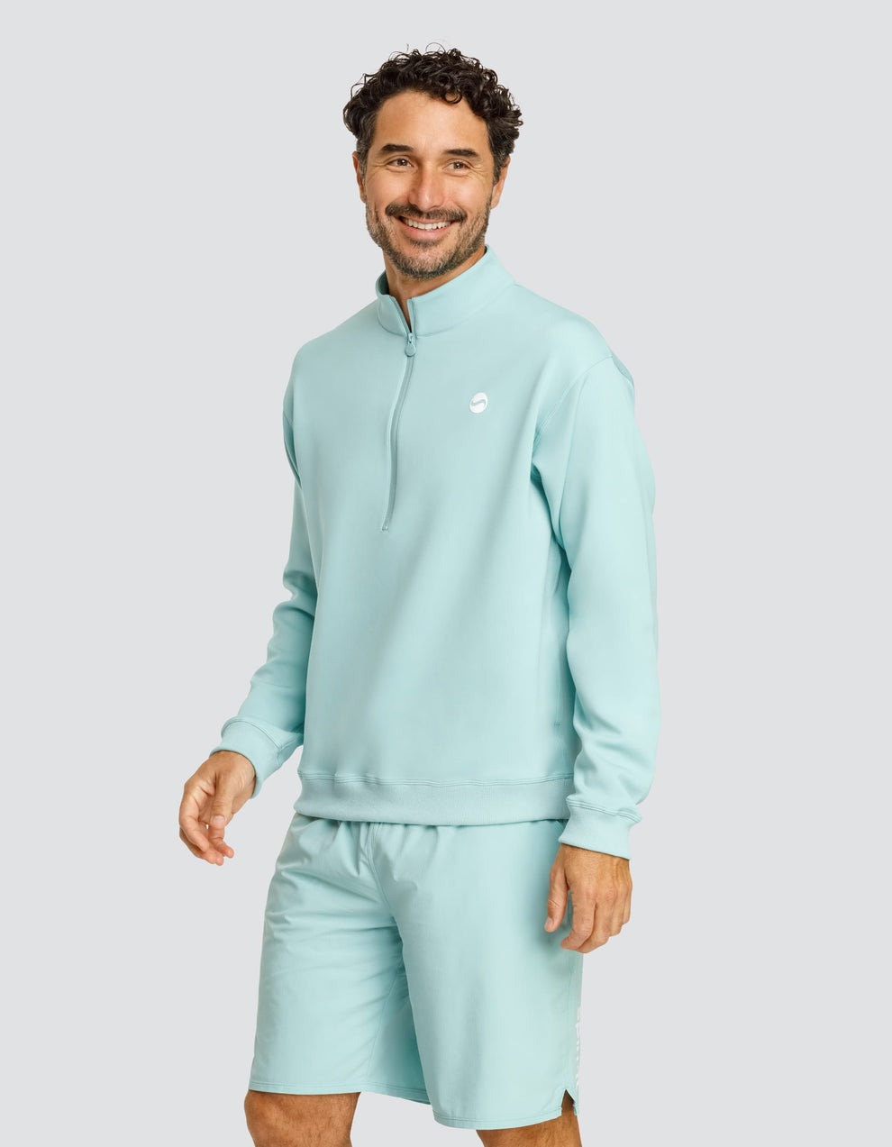 GERRY OVERSIZED QUARTER ZIP PULLOVER - MEN'S PICKLEBALL LONG