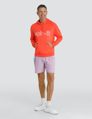 Vader Hooded Sweatshirt - Hot Coral