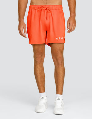 Thierry 6" Short - Hot Coral - FINAL SALE
