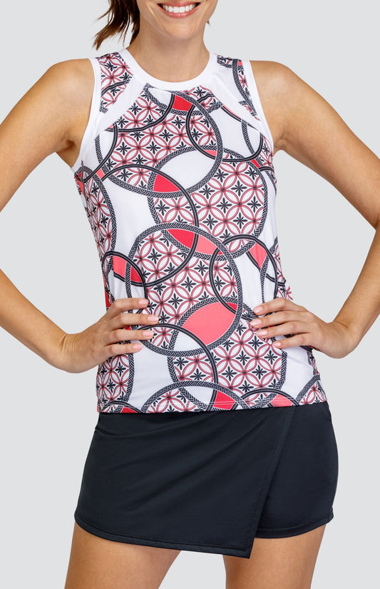 Pandora Tank - Geo Rings - FINAL SALE