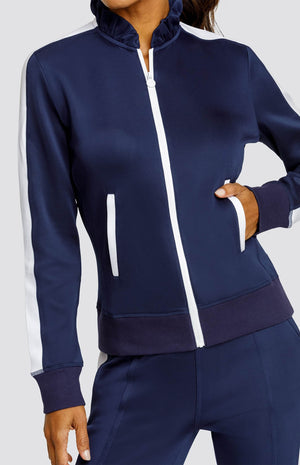 Poppi Jacket - Navy Blue