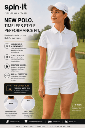 Women's Monte Carlo Polo - Riviera Blanc (Pre-Order)