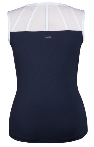 Ciara V-Neck Tank - Slate