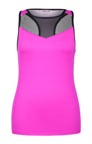 Izzy Peony Boat Neck Tank