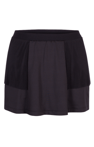 Black Delsie Skort - 13.5in Length