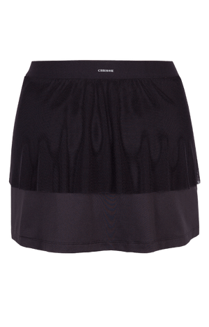 Black Delsie Skort - 13.5in Length