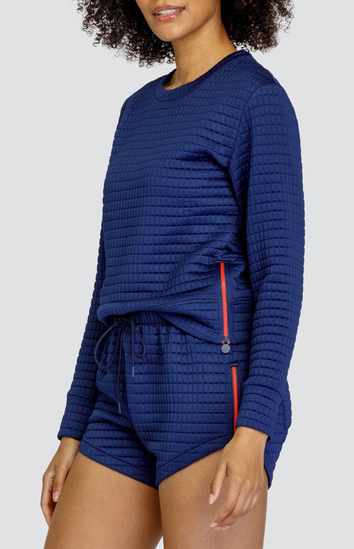 Campbell Pullover - Navy Blue - FINAL SALE