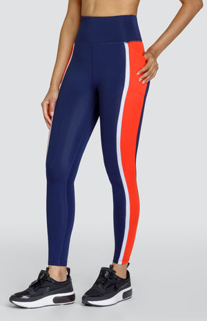 Banks 25" Leggings - Navy Blue