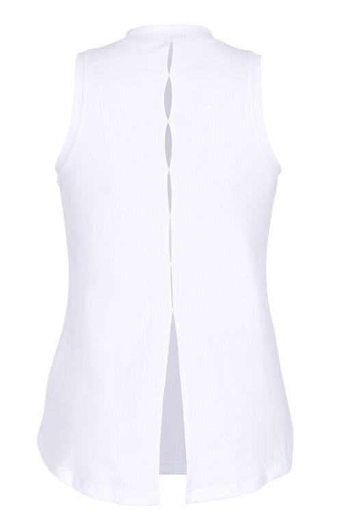 Norris Tank - Chalk White