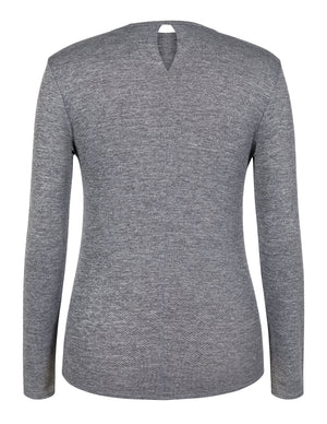 Julieta Top - Frosted Heather