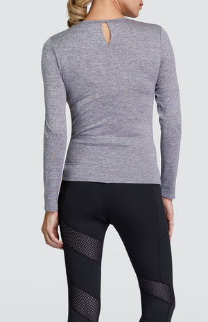 Julieta Top - Frosted Heather