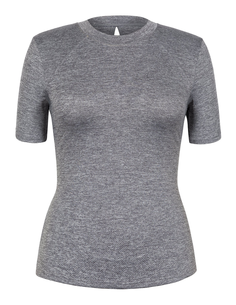 Ally Top - Frosted Heather - FINAL SALE