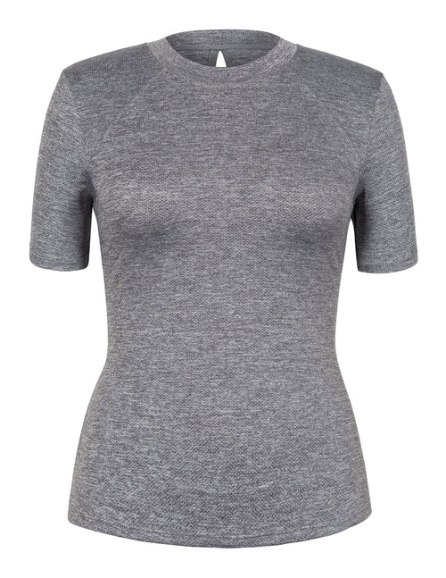 Ally Top - Frosted Heather - FINAL SALE