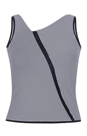 Dominica Tank - Stripe Jacquard - FINAL SALE