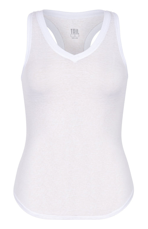 Madison Tank - Chalk White - FINAL SALE