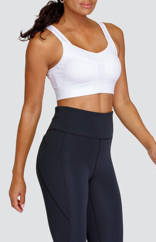 Elliot Sports Bra - Chalk White - FINAL SALE