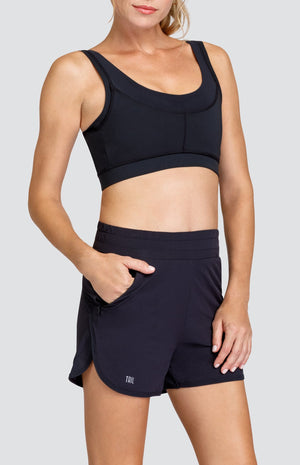 Laurent Sports Bra - Onyx Black