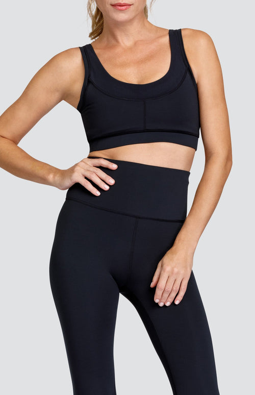 Laurent Sports Bra - Onyx Black