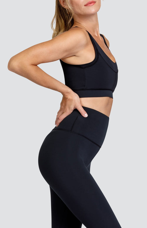 Laurent Sports Bra - Onyx Black
