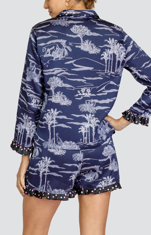 Hepburn Top - Oasis Toile - FINAL SALE