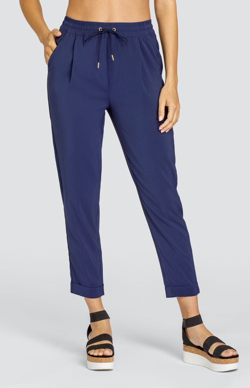Hadid 26" Jogger Pant - Navy Blue - FINAL SALE