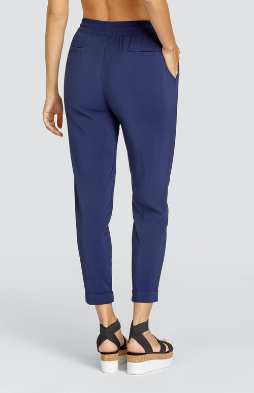 Hadid 26" Jogger Pant - Navy Blue - FINAL SALE